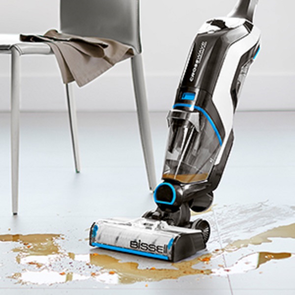3-IN-1: VACUUMS, WASHES & DRIES IN ONE GO